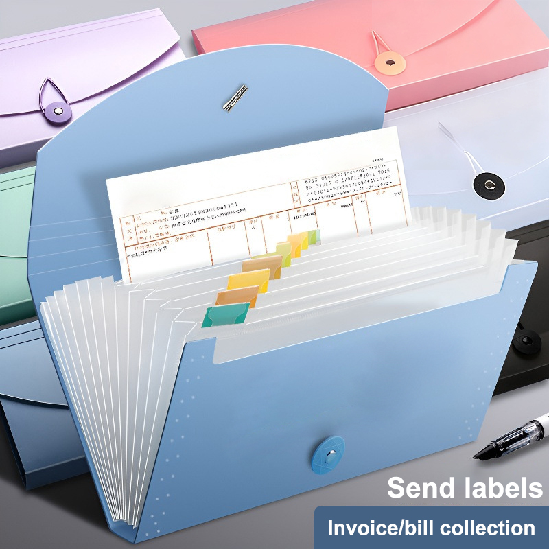 ～13ポケット付き、拡張可能なファイルフォルダー、アコーディ - Expandable Accordion File Folder 13 Pockets のレビューと価格