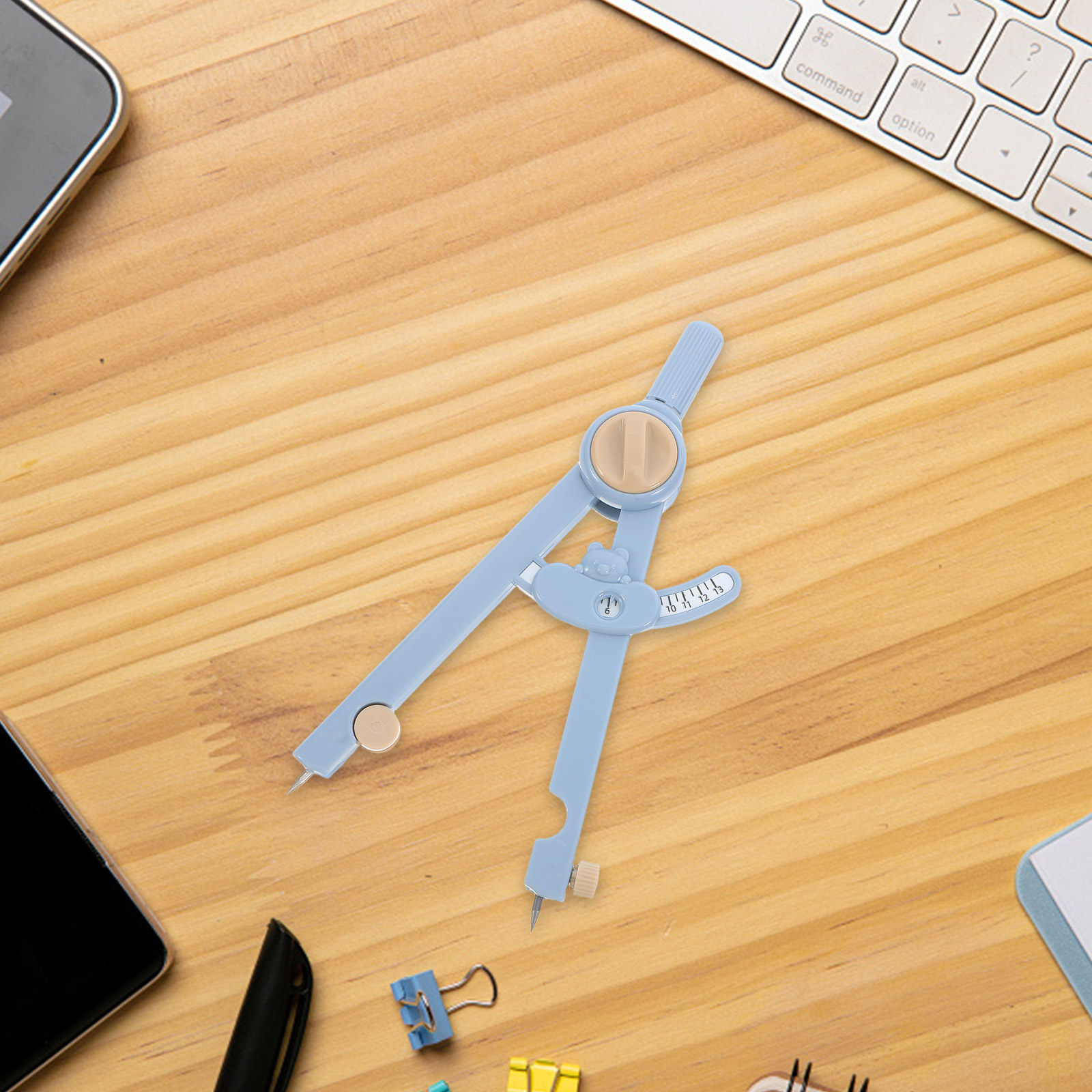 1セットの多機能金属製コンパスセット。定規と交換用のコンパス - Math Geometry Set With Compass のレビューと価格